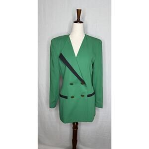 Vintage Oleg Cassini Double Breasted Blazer NWT